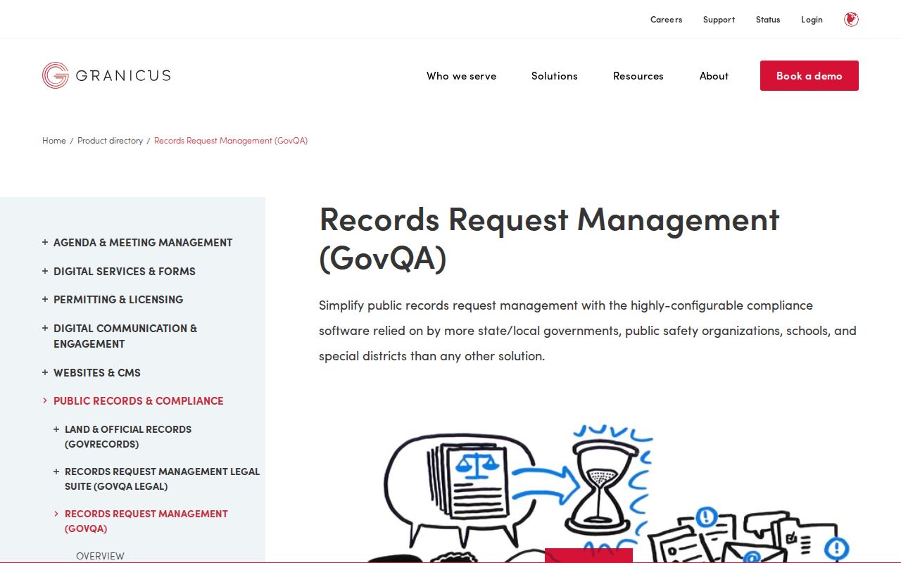 Cobb County Sheriff official GOVQA records request portal